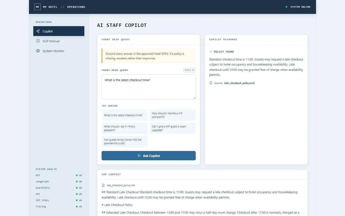 AI Staff Copilot feature 1