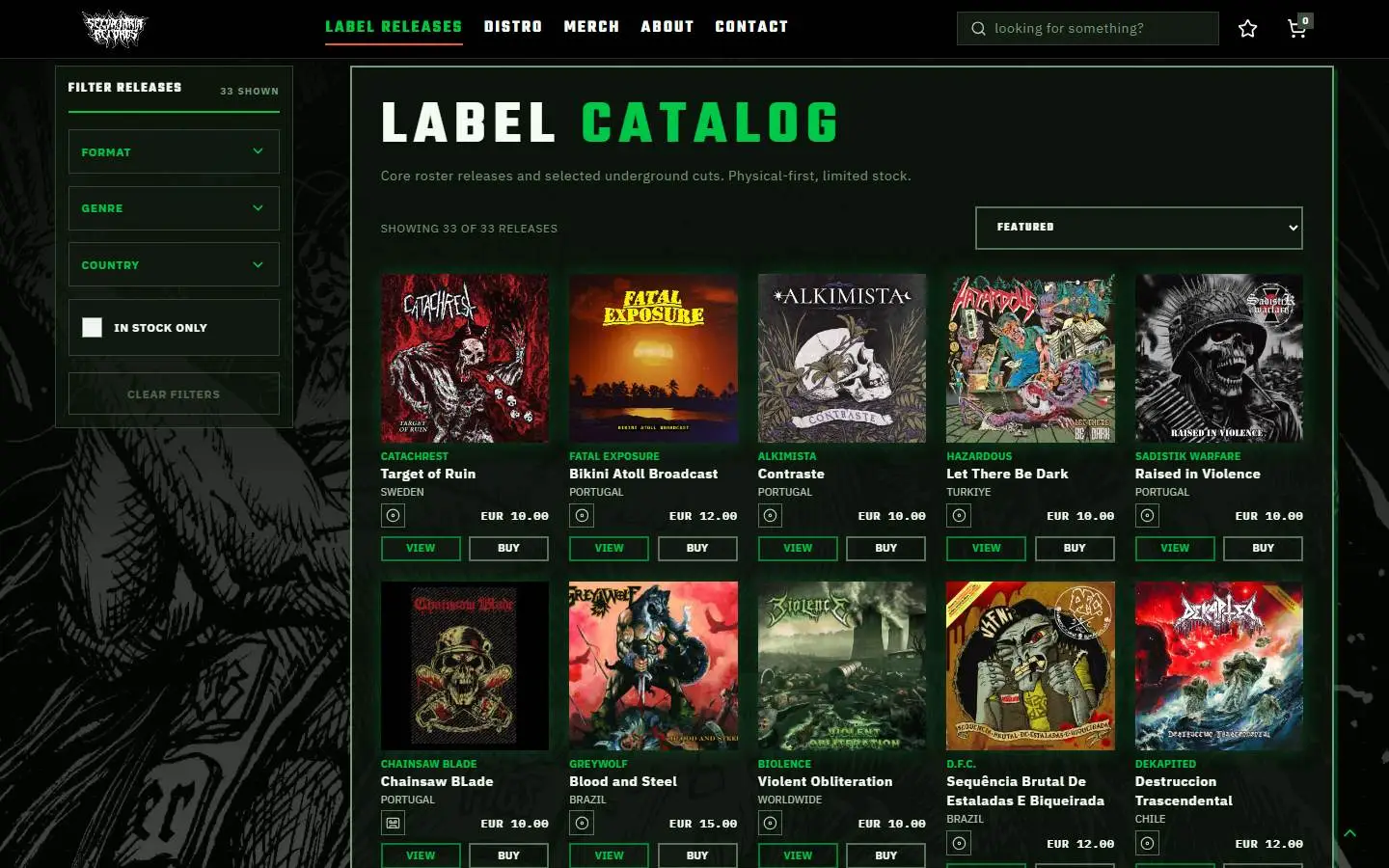 Selvajaria Records feature 1